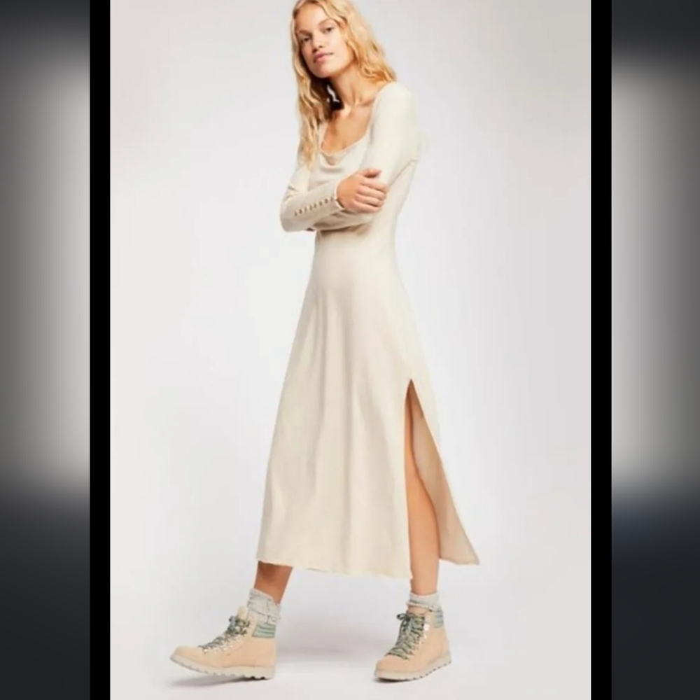 Free People Beach Collection Cream Dress